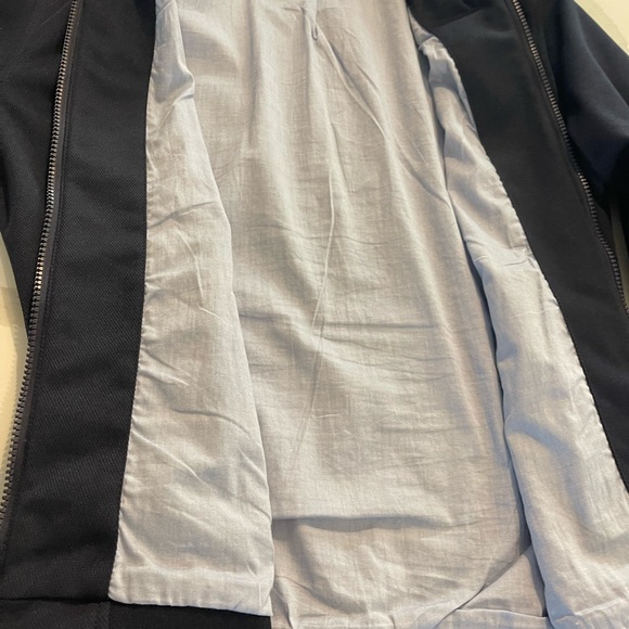 Zara men’s out with light jacket navy blue color no marks no stains slightly use - Picture 2 of 5
